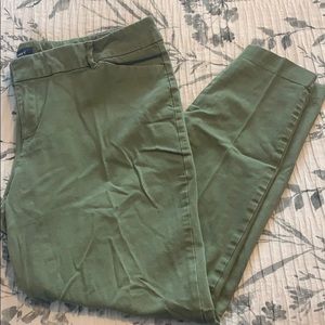 Olive Pixie Pants